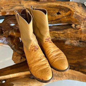 Justin Men’s Cowboy Boots Size 12 D